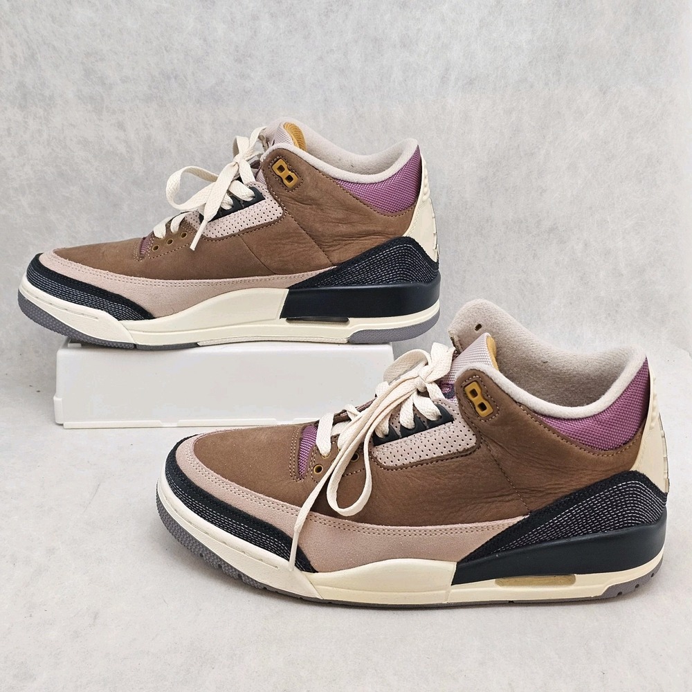 EUC Nike Air Jordan 3 Retro SE Winterized Archaeo Brown DR8869-200 Men's Size 8